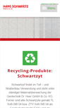 Mobile Screenshot of hans-schwartz-recycling.de